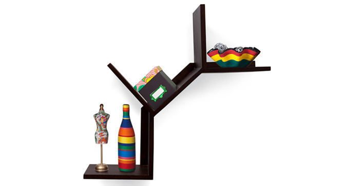 Vostro Wall Shelve (Mahogany)
